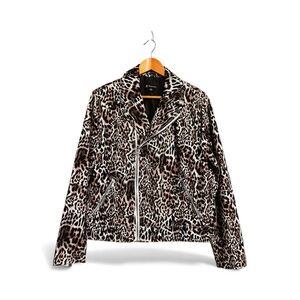 INC International Concepts Animal Print  Jacket